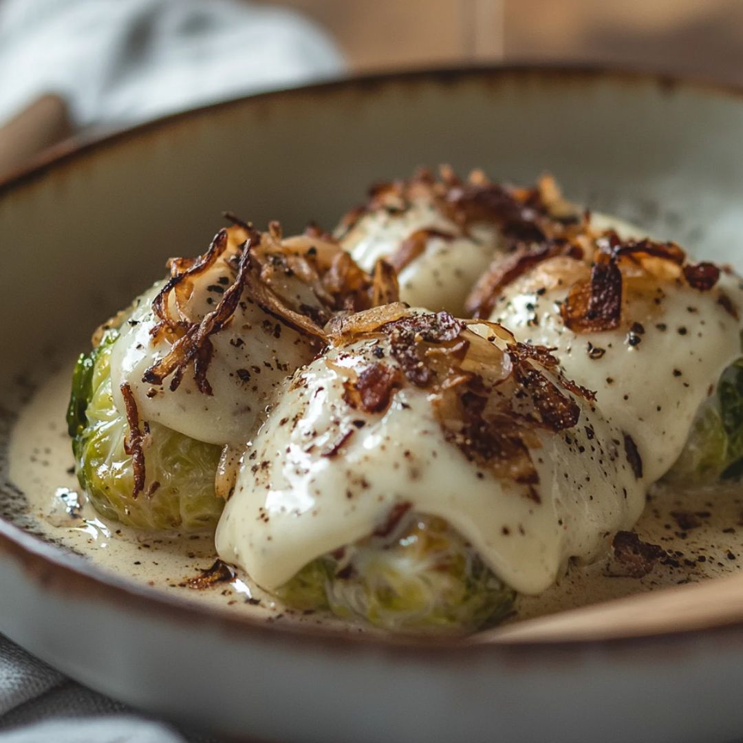 Rosenkohl in Cremiger Frischkäse-Senfsauce – Schnell, Sahnig &amp; Köstlich ...