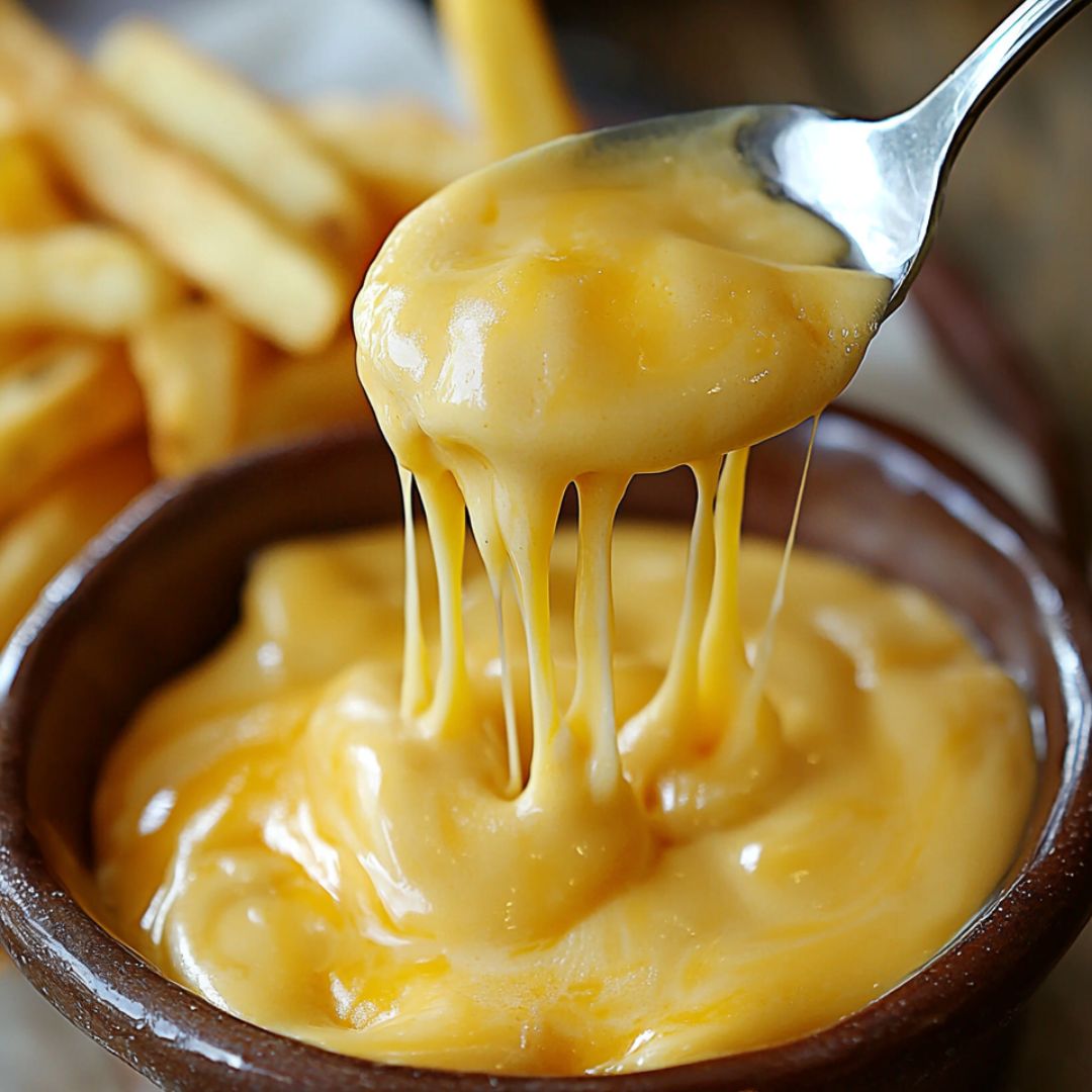 Käsesauce für Pommes Frites – Extra Cremig &amp; Perfekt Würzig! - Heimatküche