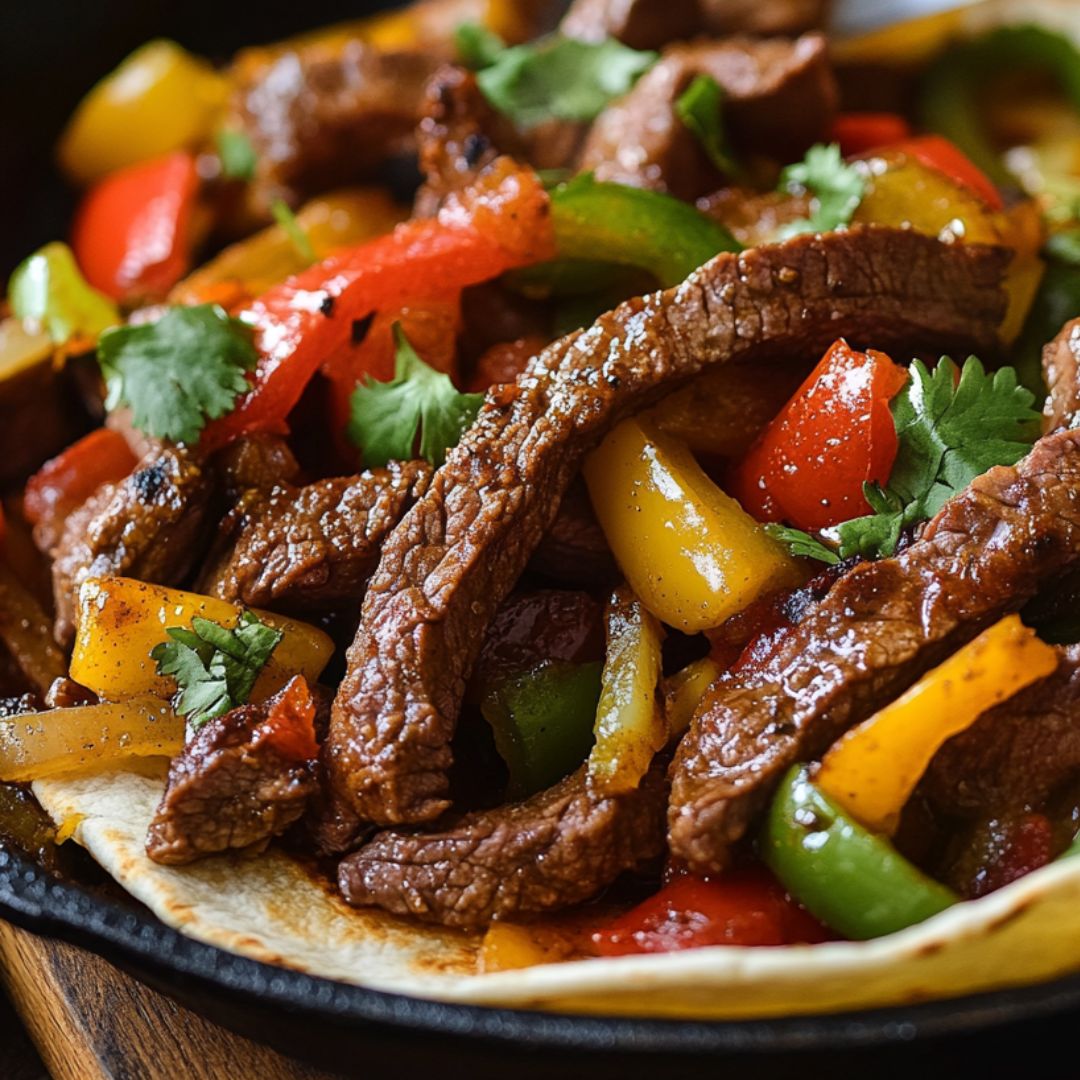 Mexikanische Fajitas mit Rindfleisch – Saftig, Aromatisch &amp; Schnell ...