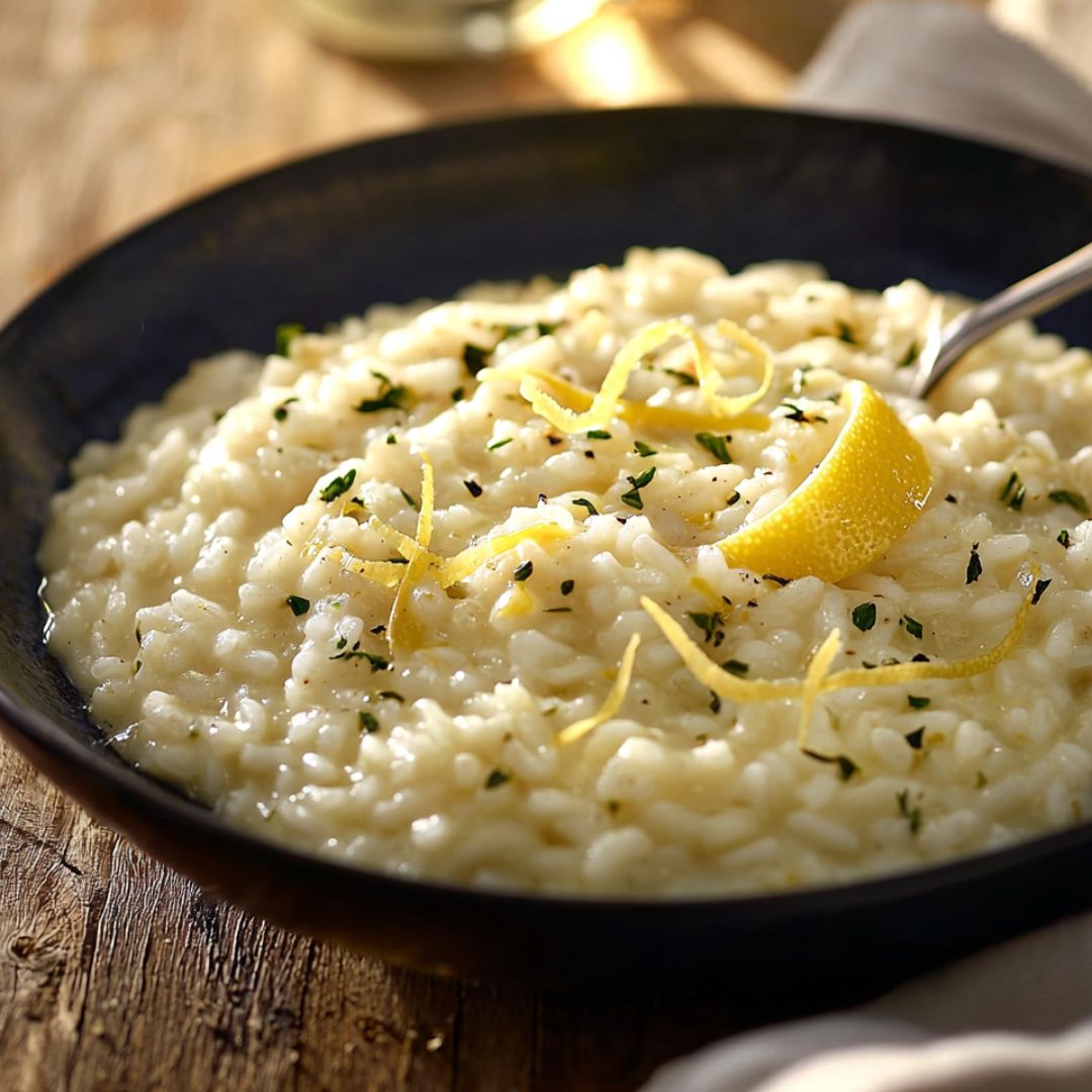 Zitronenrisotto – Frisch, Cremig & Mediterran! - Heimatküche Zitronenrisotto – Frisch, Cremig & Mediterran! - Heimatküche