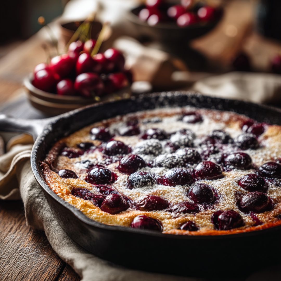 Kirschen-Clafoutis – Französischer Kirschauflauf zum Verlieben ...